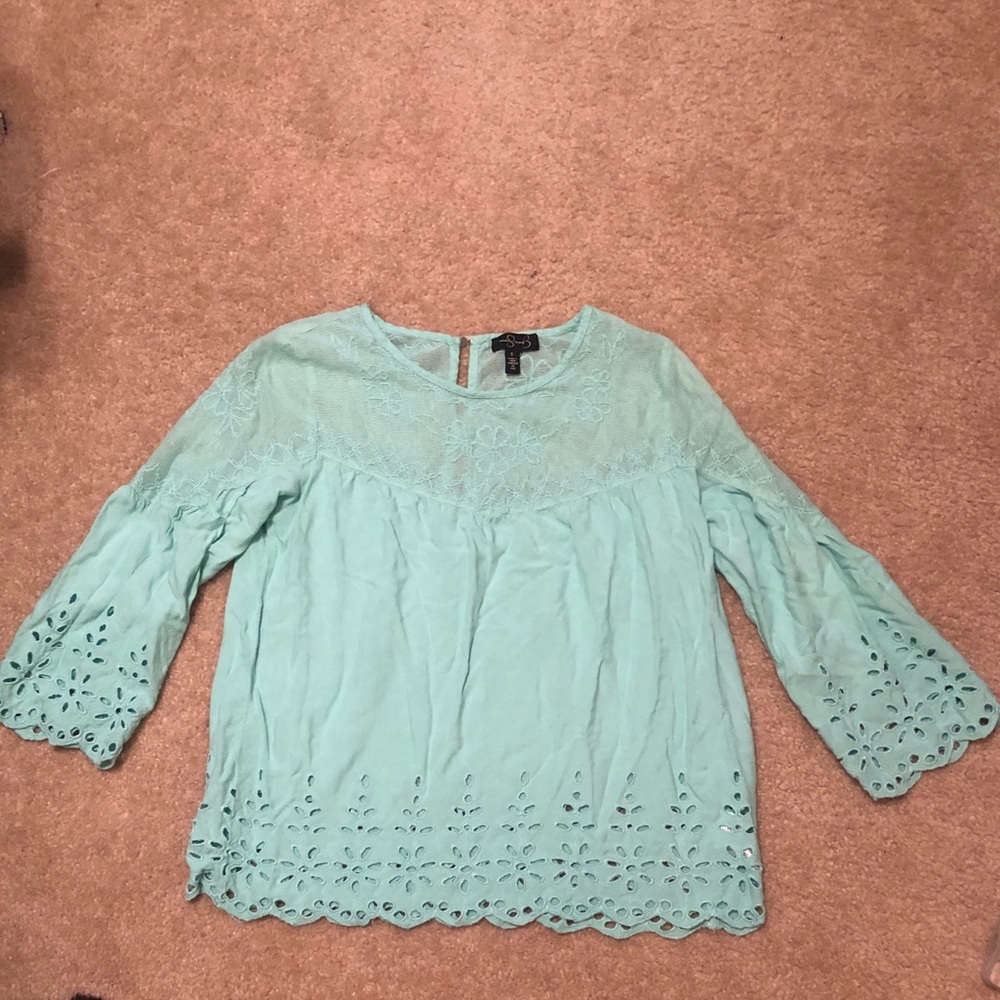 Blue Jessica Simpson Blouse